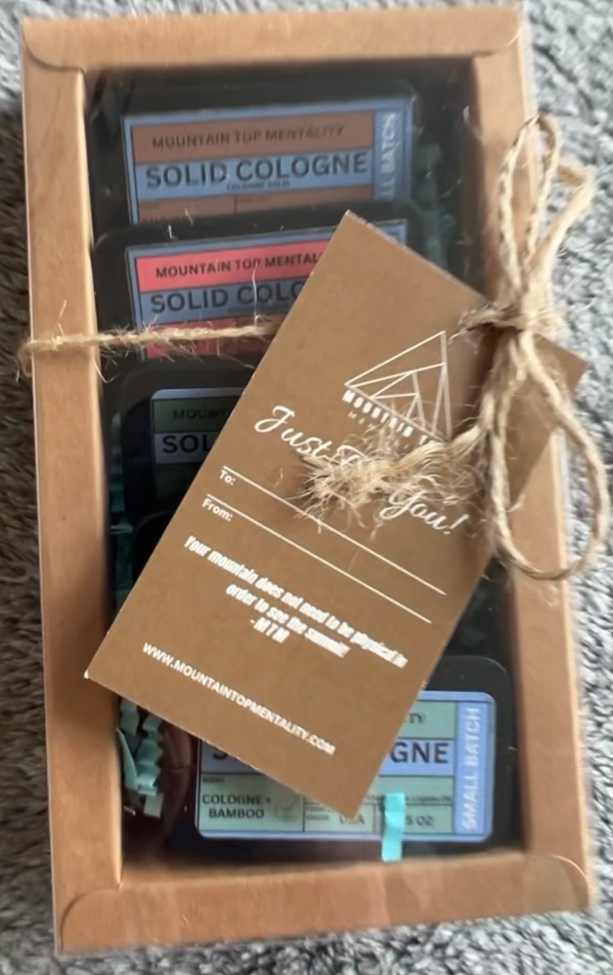 Solid Cologne Set (Set of 5)