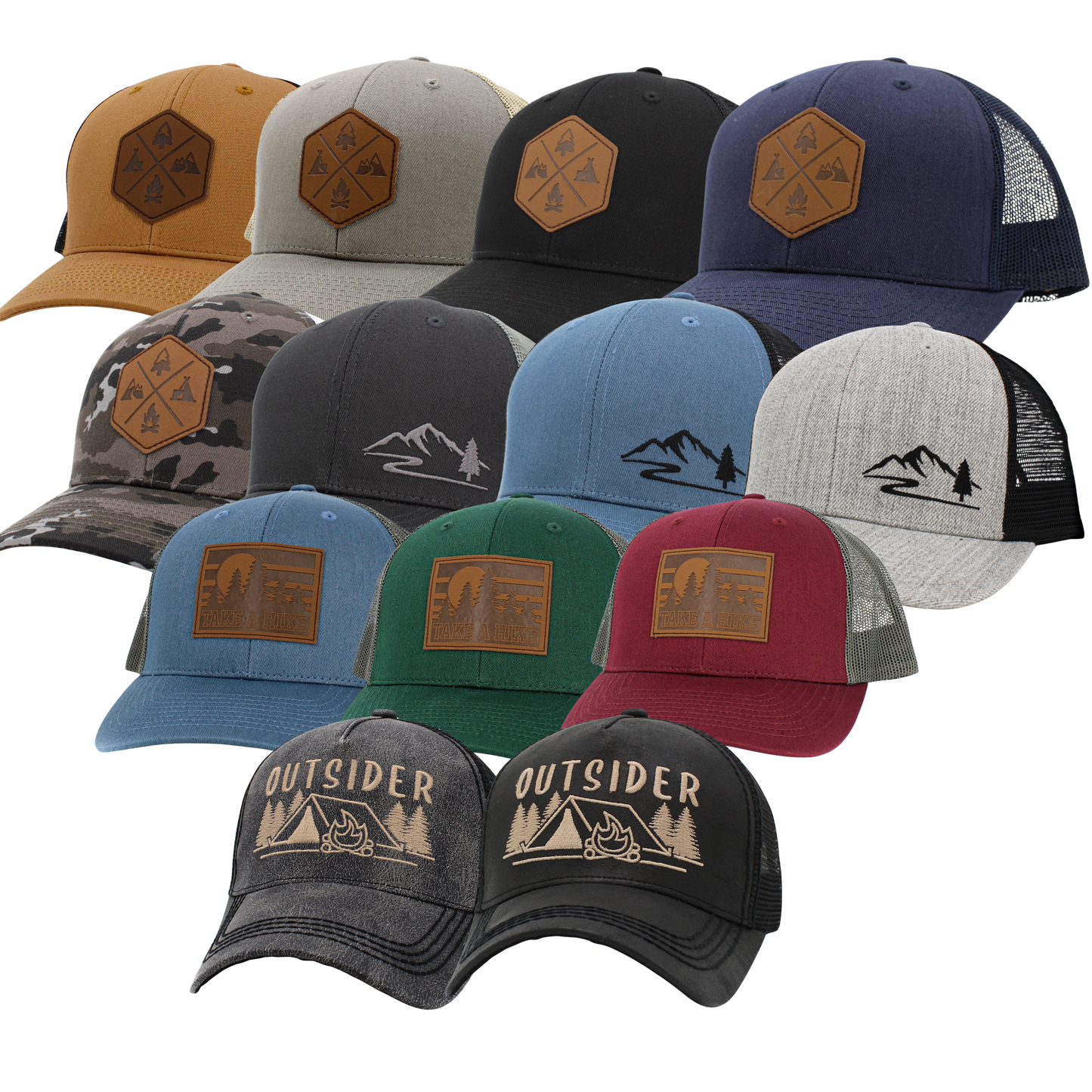Outdoor Inspired Snapback Hats