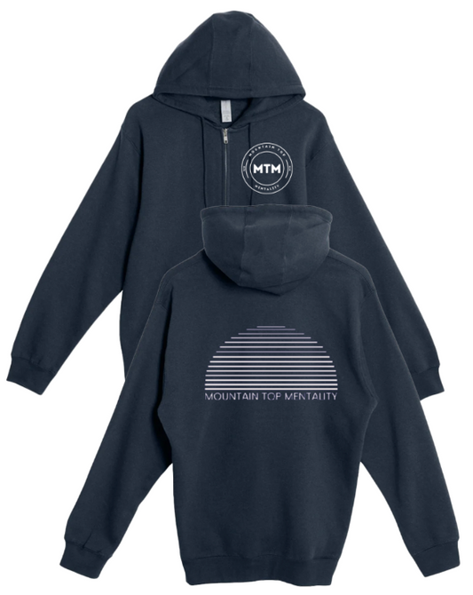 Mountain Top Zip Up Hoodies