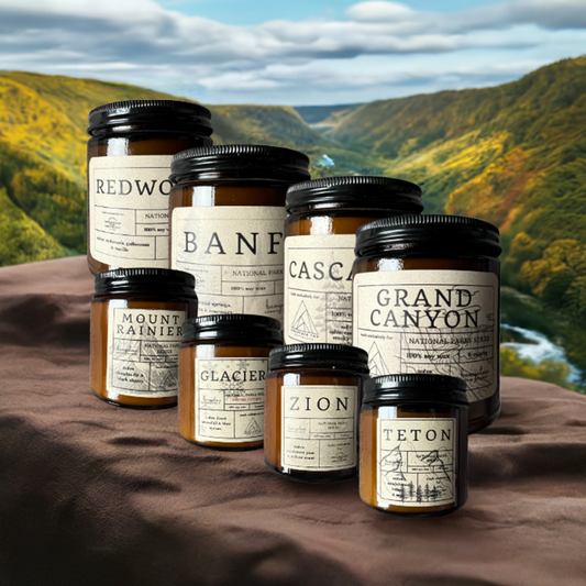 A National Park Candle Collection