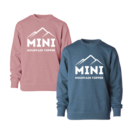 "Mini" Mountain Topper Crewnecks
