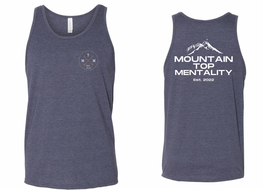 Core Mountain Top Tank - Heather Blue