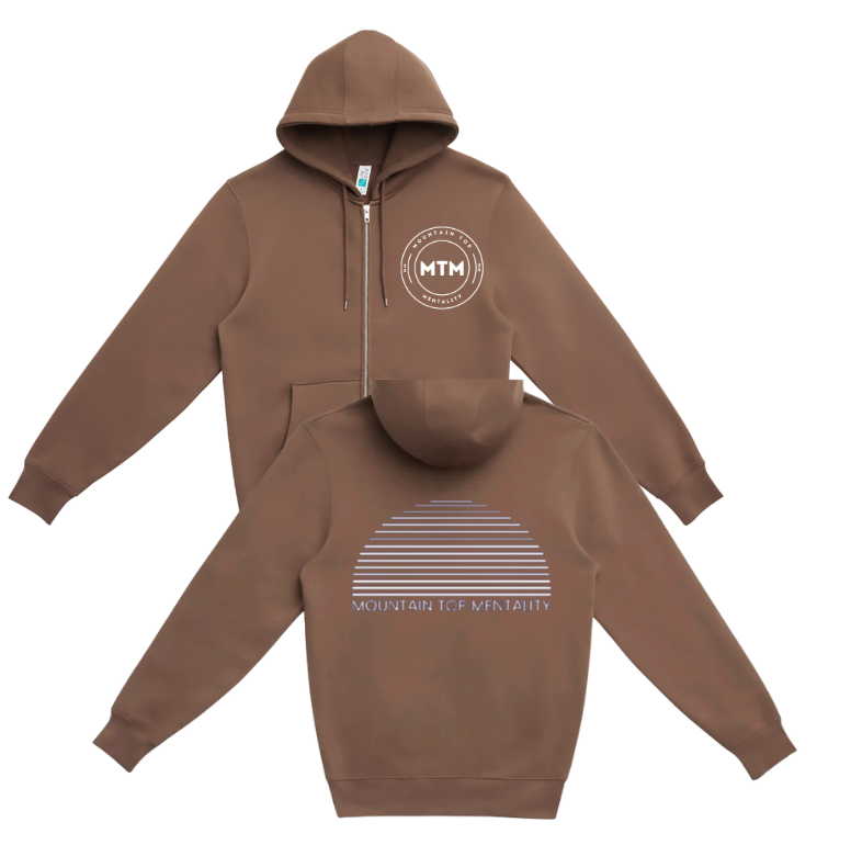 Mountain Top Zip Up Hoodies
